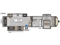 Montana 3780RL Floorplan