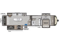 Montana 3781RL Floorplan Image