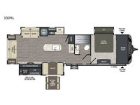 Laredo 330RL Floorplan Image