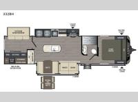 Laredo 332BH Floorplan