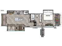 Cedar Creek Hathaway Edition 34lK Floorplan