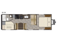 Trail Runner 25JM Floorplan Image