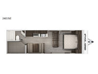 Cherokee Grey Wolf 26DJSE Floorplan Image
