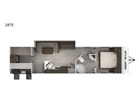 Cherokee Grey Wolf 29TE Floorplan Image