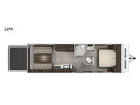 Cherokee 22RR Floorplan Image