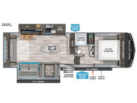Reflection 150 Series 295RL Floorplan Image