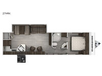 Cherokee 274RK Floorplan Image