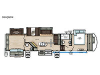 Sandpiper 384QBOK Floorplan