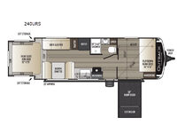 Outback Ultra Lite 240URS Floorplan Image