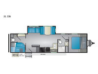 Trail Runner 31DB Floorplan