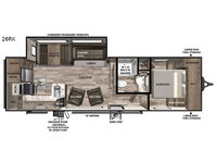 Vibe 26RK Floorplan