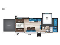 Used 2020 Forest River RV Vengeance Rogue 21V image