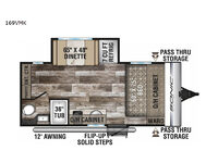 Sonic Lite 169VMK Floorplan Image