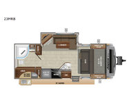 White Hawk 23MRB Floorplan