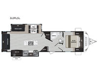 Kodiak Ultra-Lite 313RLSL Floorplan