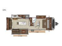 White Hawk 32RL Floorplan Image