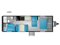 Prowler 250BH Floorplan