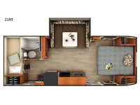 Lance 2185 Floorplan