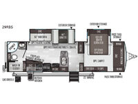 Flagstaff Super Lite 29RBS Floorplan Image