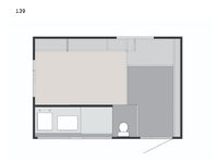 SunRay 139 Floorplan Image