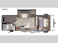 Wildwood X-Lite 240BHXL Floorplan
