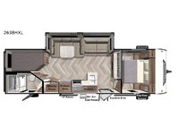 Wildwood X-Lite 263BHXL Floorplan
