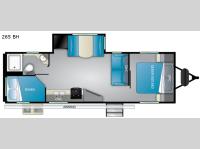 Sundance Ultra Lite 265 BH Floorplan