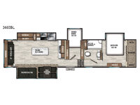Chaparral 360IBL Floorplan