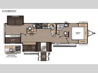 Catalina Legacy 313DBDSCK Floorplan