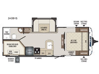 Bullet 243BHS Floorplan