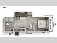 Salem Hemisphere Hyper-Lyte 22RBHL Floorplan