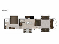 Sanibel 3802WB Floorplan