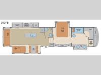 Columbus 383FB Floorplan