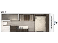 Cherokee Wolf Pup 16BHS Floorplan