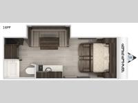 Cherokee Wolf Pup 16PF Floorplan