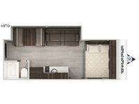 Cherokee Wolf Pup 18TO Floorplan Image