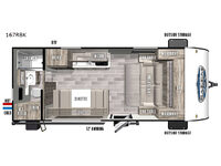 Salem FSX 167RBK Floorplan Image