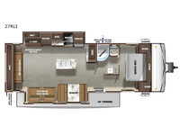 Mossy Oak 27RLI Floorplan Image