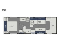 Freelander 27QB Chevy 4500 Floorplan Image