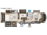 Solitude 377MBS R Floorplan