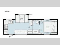 Micro Minnie 2405RG Floorplan