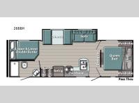 Ameri-Lite Ultra Lite 268BH Floorplan