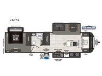 Sprinter 333FKS Floorplan Image
