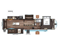 Sabre 36BHQ Floorplan