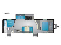 Trail Runner 293BHS Floorplan