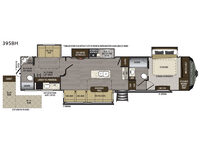 Avalanche 395BH Floorplan
