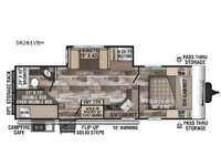 Straus Ultra-Lite SR261VBH Floorplan