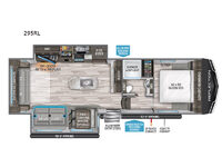 Reflection 150 Series 295RL Floorplan Image