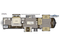 Alpine 3701FL Floorplan