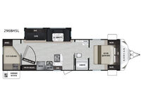 Kodiak Ultra-Lite 296BHSL Floorplan